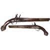 Image 1 : European flintlock officer's pistol, 1700s.