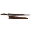 Image 1 : Early Spanish colonial dagger with scabbard, 1700s.