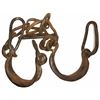Image 1 : Iron slave shackles, 1700s-1800s.