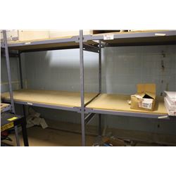 RACKING - 6 BAYS OF 8FT GREY EZ-RECT RACKING