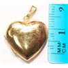 Image 2 : 10KT GOLD HEART LOCKET PENDANT