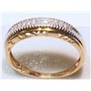 Image 1 : 10K GOLD DIAMOND (0.10CT)  RING (2.08G)