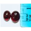Image 2 : GENUINE CABOCHON GARNET  STONES APPROX 3.1CT
