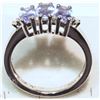 Image 1 : STERLING SILVER TANZANITE (1.44CT) DIAMOND