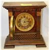 Image 1 : WOODEN MANTLE CLOCK