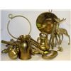 Image 1 : LOT OF BRASS INCLUDING KEYS, DEER, AND MORE