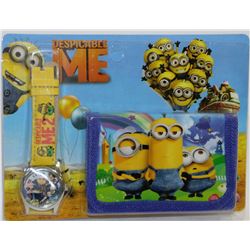 DESPICABLE ME WATCH & WALLET SET