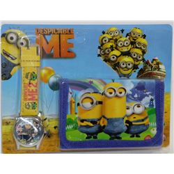 DESPICABLE ME WATCH & WALLET SET