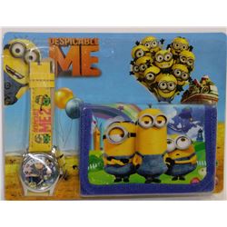 DESPICABLE ME WATCH & WALLET SET