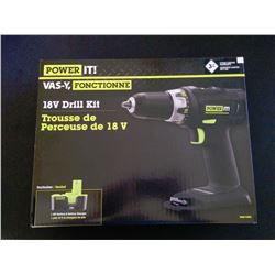 NEW IN BOX 18V CORDLESS DRILL & CHARGER