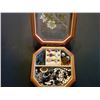 Image 1 : STAINED GLASS JEWELLERY BOX & CONTENTS