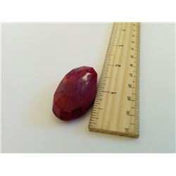 110 CT NATURAL PIGEON BLOOD RED RUBY GEMSTONE