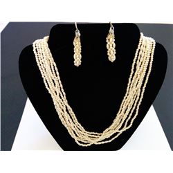 VINTAGE CULTURED PEARL  MULTI STRAND