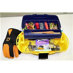 FLAMBEAU FISHING BOX WITH LOTS OF CONTENTS