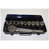 Image 1 : SUPER QUALITY SOCKET WRENCH SET IN BLUE METAL