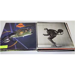 FLAT OF 1980'S RECORDS INCLUDING ACDC, BLACK