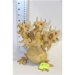 HANDMADE THREE HEADED DRAGON