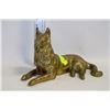 Image 1 : LARGE BRASS GERMAN SHEPHERD