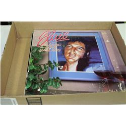 FLAT OF ELVIS RECORDS