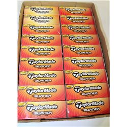 FLAT OF RECLAIMED TAYLORMADE BURNER PLUS GOLF