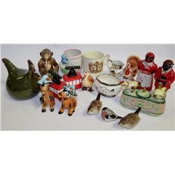 FLAT WITH COLLECTIBLE CHICKEN SALT "N" PEPPER WITH