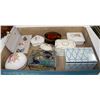 Image 1 : FLAT OF JEWELLERY BOXES & TRINKET BOXES INCLUDING