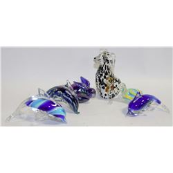ART GLASS & MURANO ANIMALS