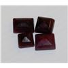 Image 1 : NATURAL RED RUBY 50CT, 4 PIECES