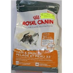 BAG OF ROYAL CANIN HAIR&SKIN CARE CAT FOOD 3.5LBS