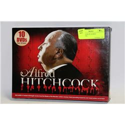 10 DVD PACK OF ALFRED HITCHCOCK