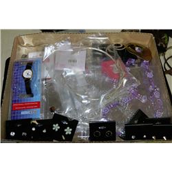 FLAT FULL OF NEW FASHION JEWELLERY INCL.