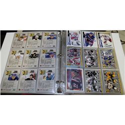 WHITE BINDER W/OVER 190 COLLECTIBLE