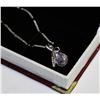 Image 1 : SWAROVSKI CRYSTAL PENDANT NECKLACE (WHITE)