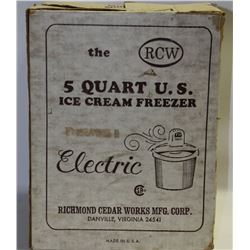 VINTAGE ICE CREAM AKER