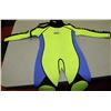 Image 1 : NEW SMALL YOUTH WETSUIT YELLOW AND BLUE