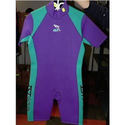 NEW HALF WETSUIT PURPLE/GREEN SIZE XXL