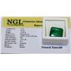 Image 1 : NATURAL EMERALD HEATED 13.40CT WITH COA