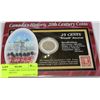 Image 1 : CANADA'S HISTORIC 20TH CENTURY COINS "WREATH"