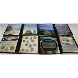 FIRST COMMEMORATIVE MINT BLUENOSE COIN AND STAMP