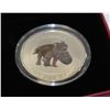 Image 1 : 2012-25 CENT COLOURED COIN PACHYRHINOSAURUS