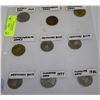Image 1 : PAGE OF 9 ASSORTED COMMEMORATIVE COINS