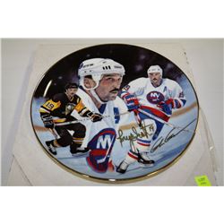 LIMITED EDITION BRYAN TROTTIER COLLECTORS PLATE