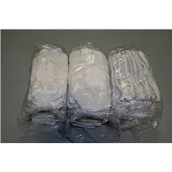 3 BUNDLES OF WORK GLOVES