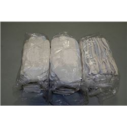 3 BUNDLES OF WORK GLOVES
