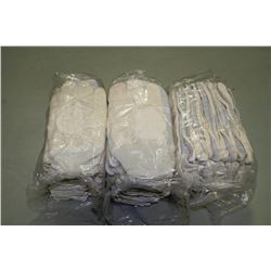 3 BUNDLES OF WORK GLOVES