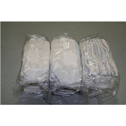 3 BUNDLES OF WORK GLOVES