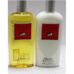 PACK OF APPLE GINSENG SHAMPOO & CONDITIONER