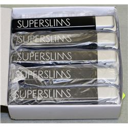 PACK OF 10 SUPERSLIM REFILLABLE BUTANE LIGHTERS