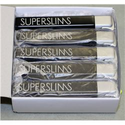 PACK OF 10 SUPERSLIM REFILLABLE BUTANE LIGHTERS
