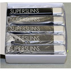 PACK OF 10 SUPERSLIM REFILLABLE BUTANE LIGHTERS